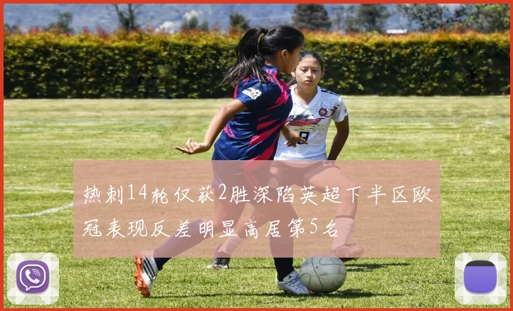热刺14轮仅获2胜深陷英超下半区欧冠表现反差明显高居第5名
